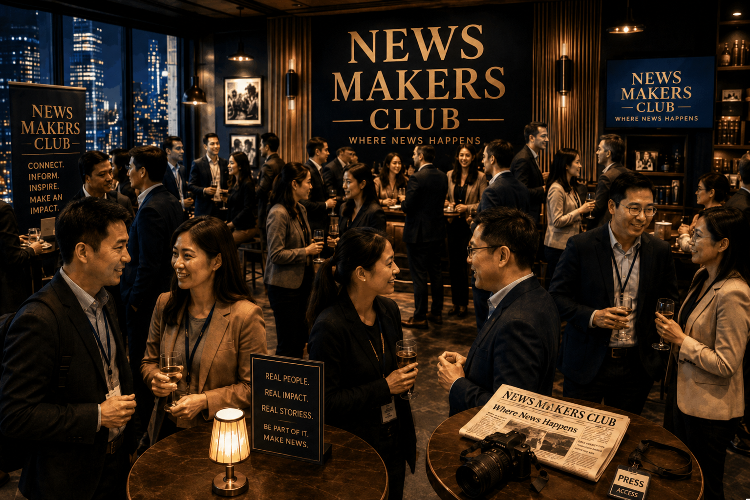 Where Journalists Meet & Network -- Press Club USA